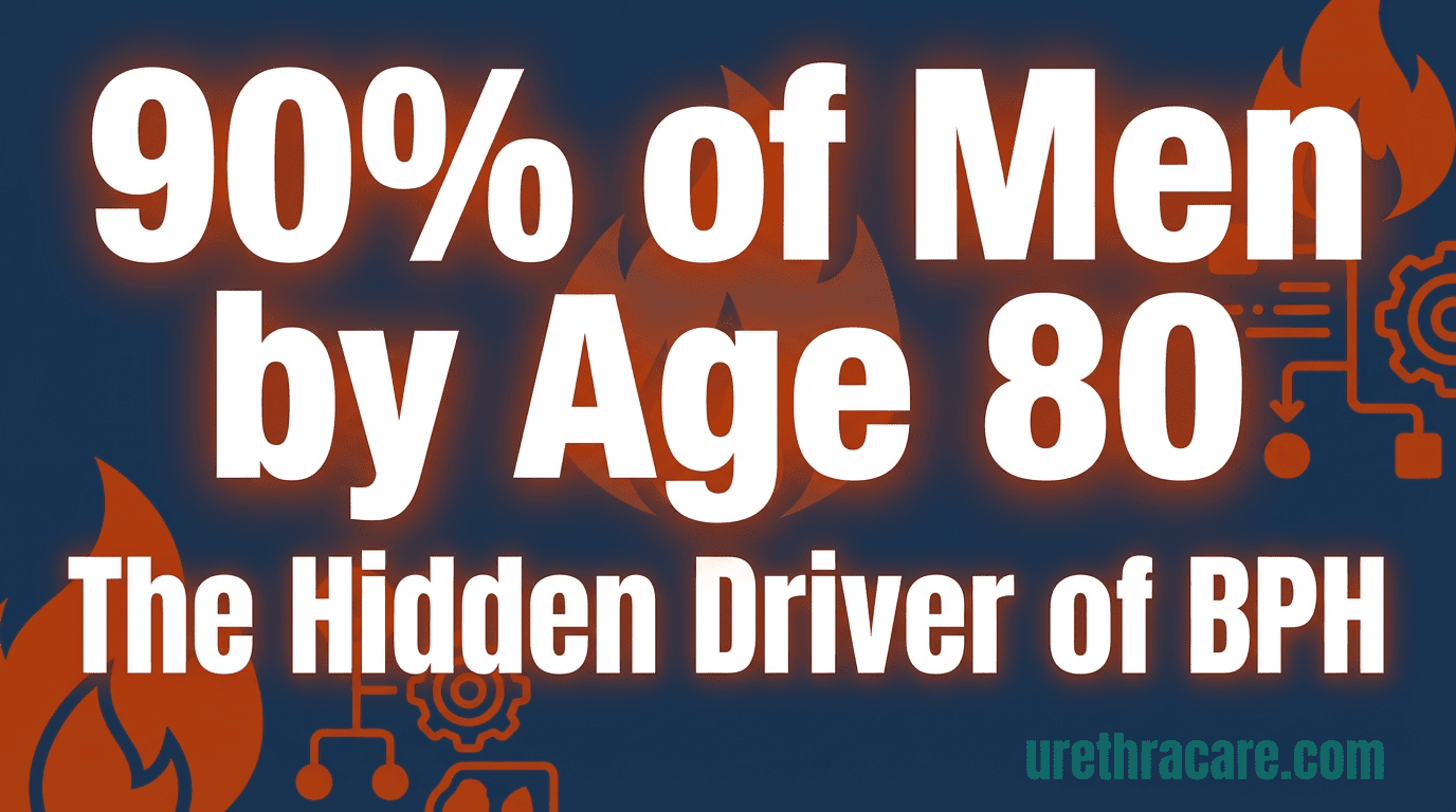 90% of men by age 80 - The Hidden Driver of BPH