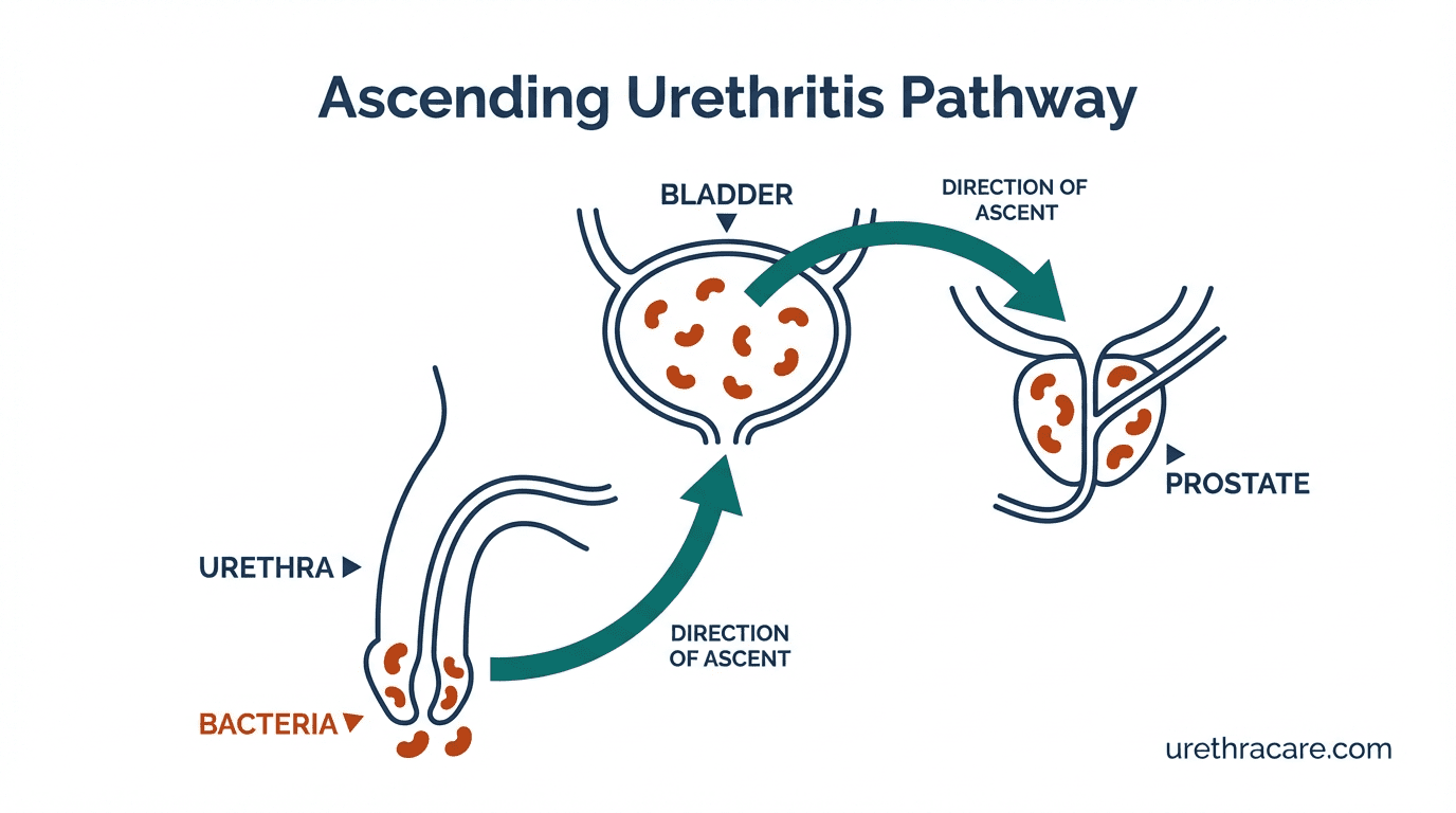 Infographic for: The Ascending Urethritis Connection: What Your Doctor Isn't Telling You